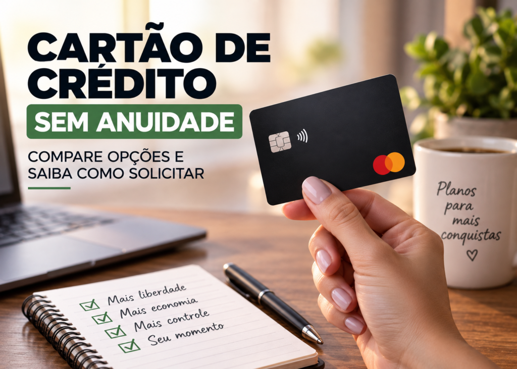 cartão sem anuidade