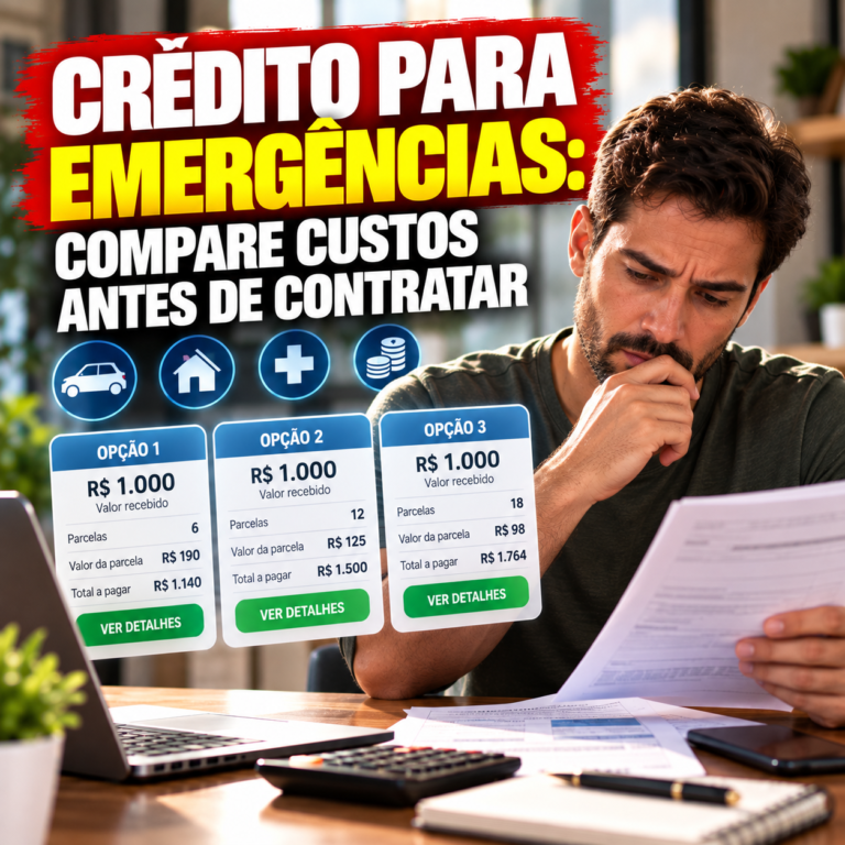 crédito para emergências