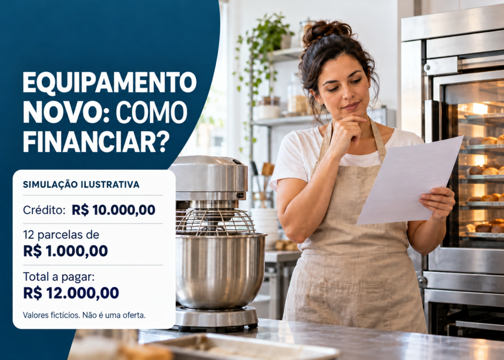 financiamento de equipamentos